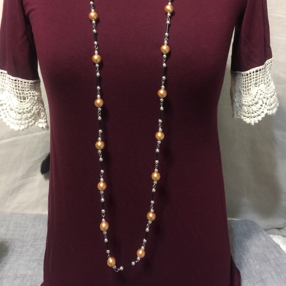 Beautiful hand beaded necklace - Picture 7 of 7